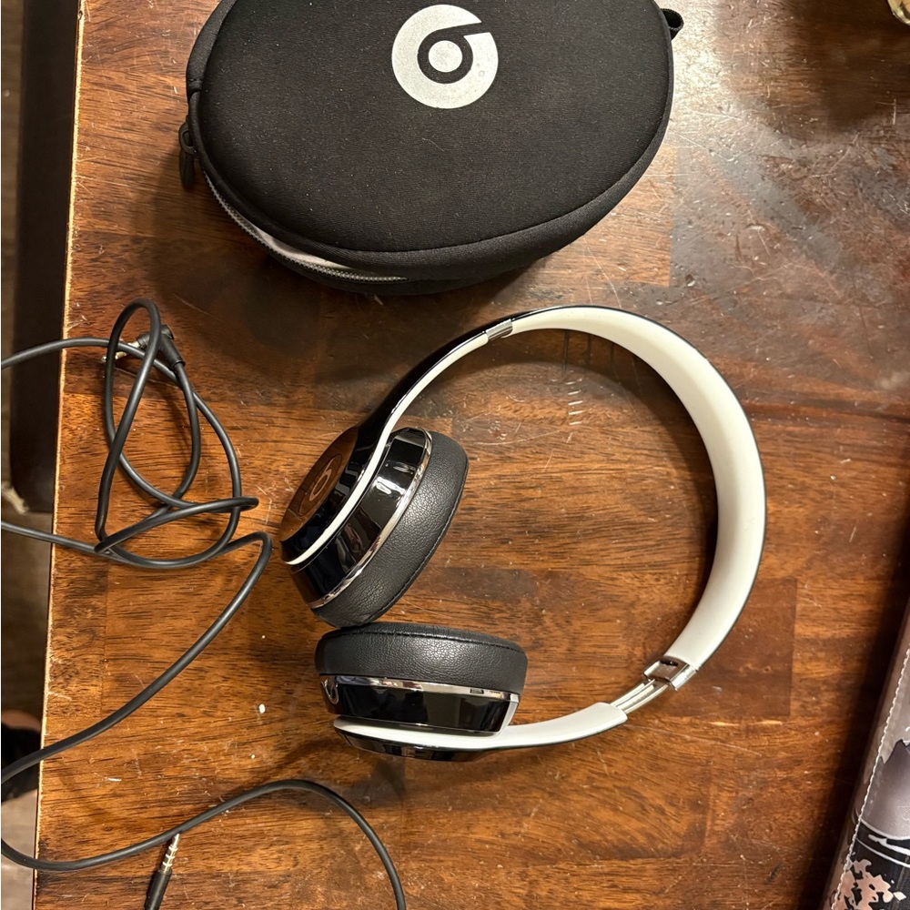 Beats by Dre Over-Ear Headphones - Black and White